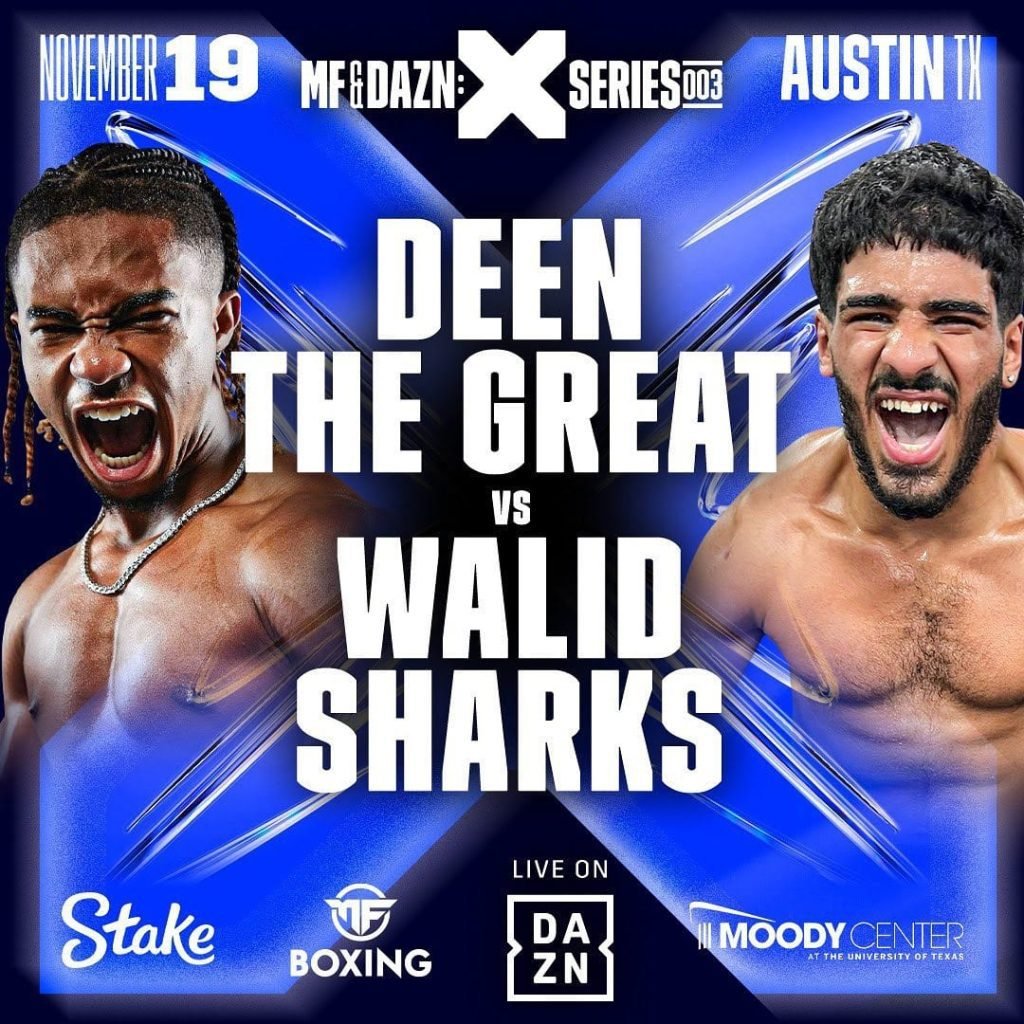 deen thegreat vs walid sharks poster