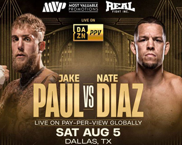 Jake Paul vs Nate Diaz